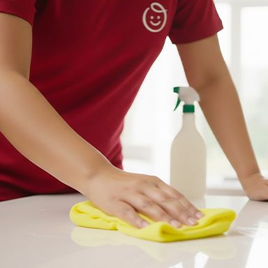 Regular Cleaning - With Family-Safe Products